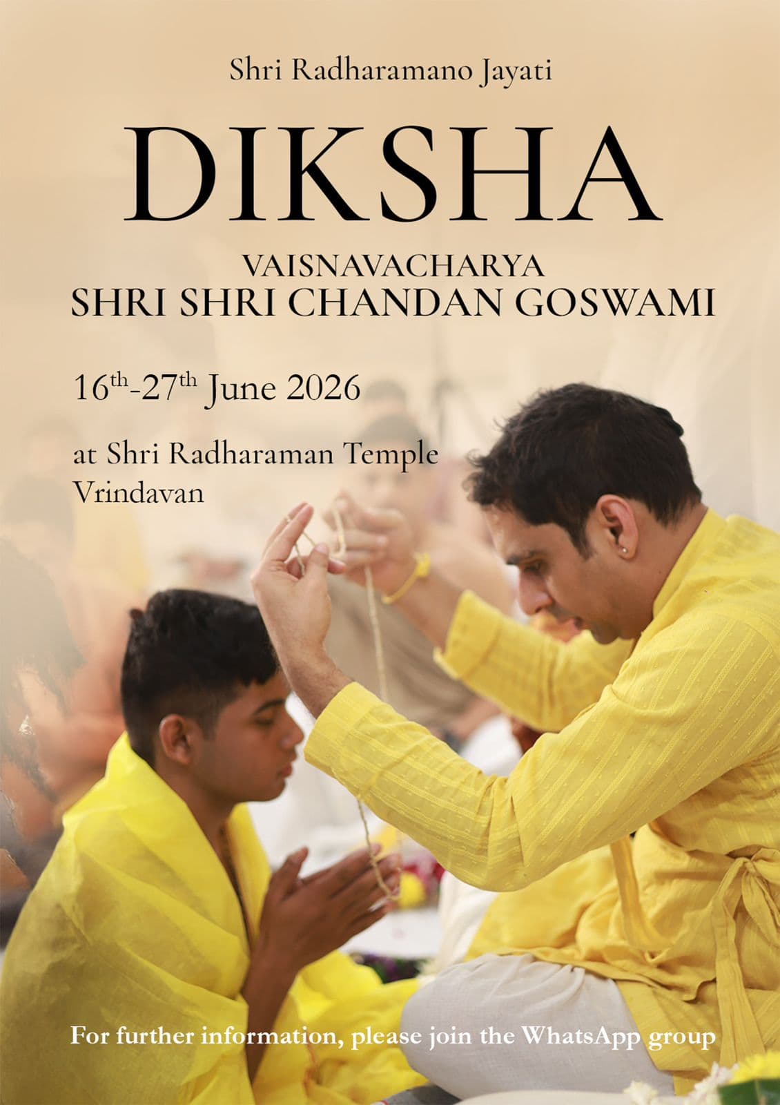 Upcoming Diksha Programme